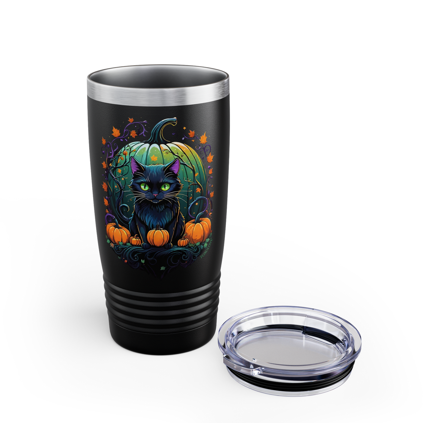 Pumpkin Kitty | 20 oz Insulated Travel Tumbler