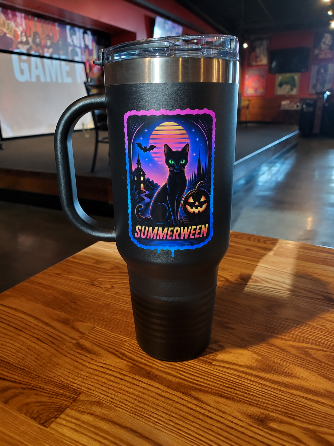 Summerween | Amped Edition 40 oz Insulated Travel Mug