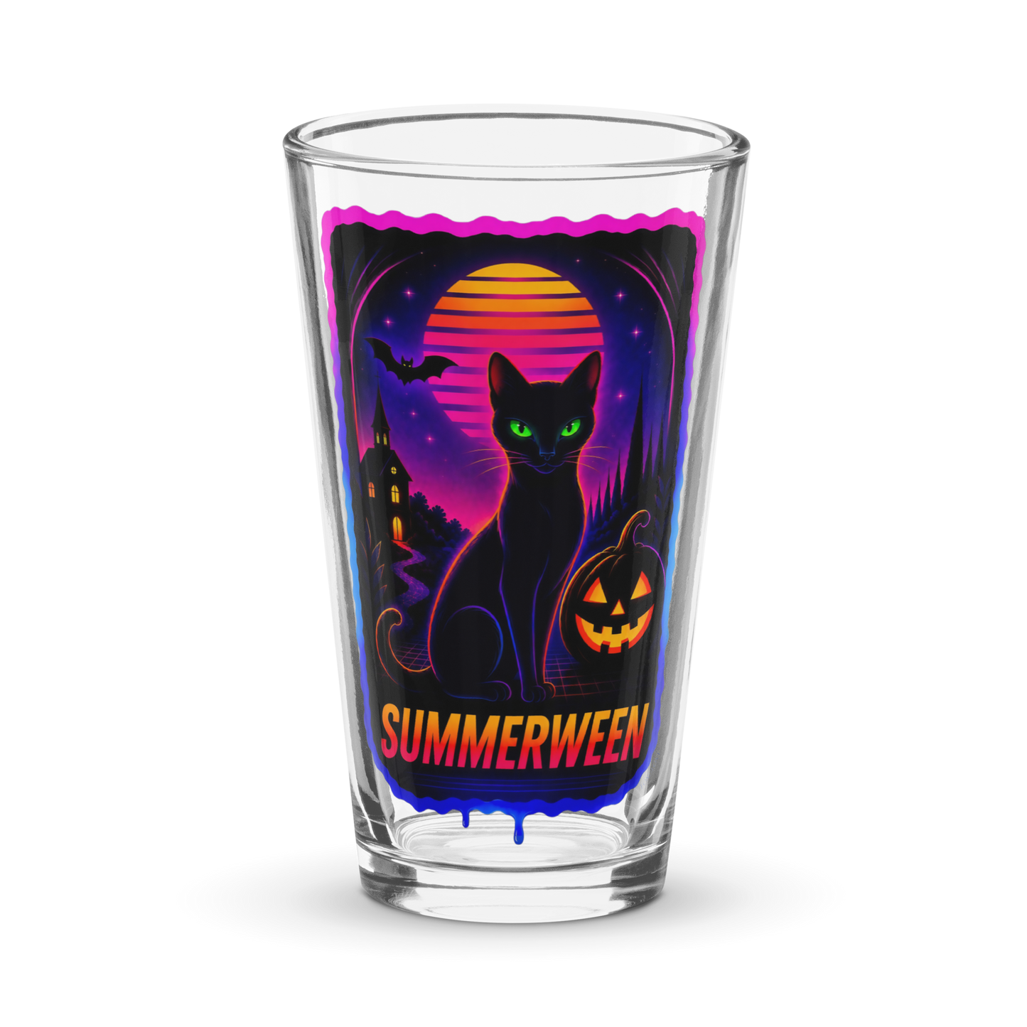 Summerween Shaker Pint Glass — 16 oz