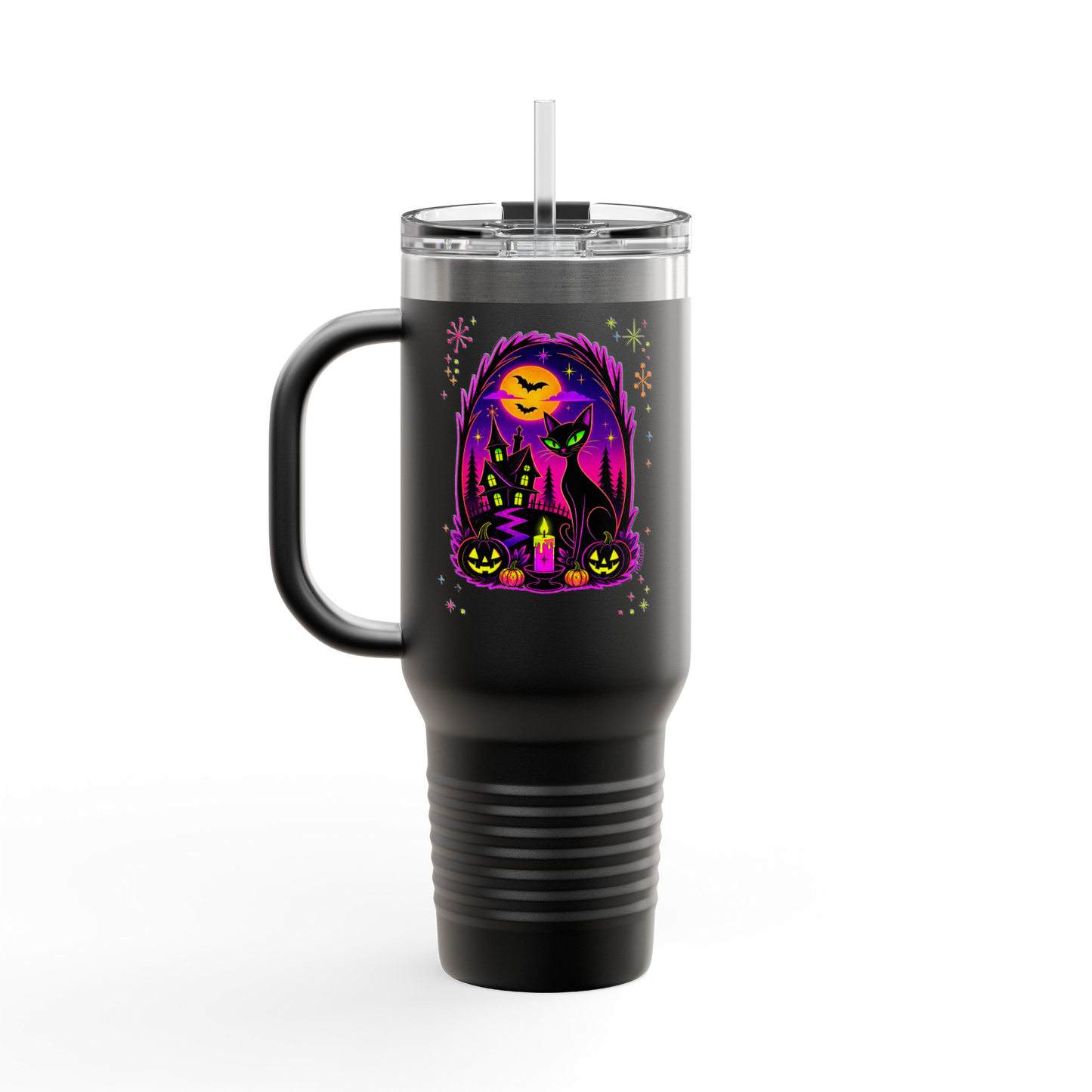Atomic Midnight | 40 oz Insulated Travel Mug
