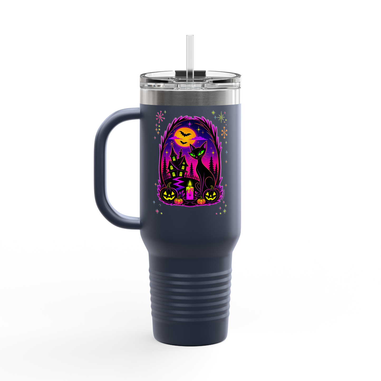 Atomic Midnight | 40 oz Insulated Travel Mug